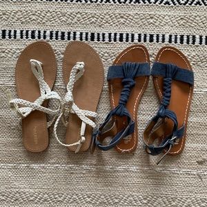 *bundle of 2* pairs of sandals